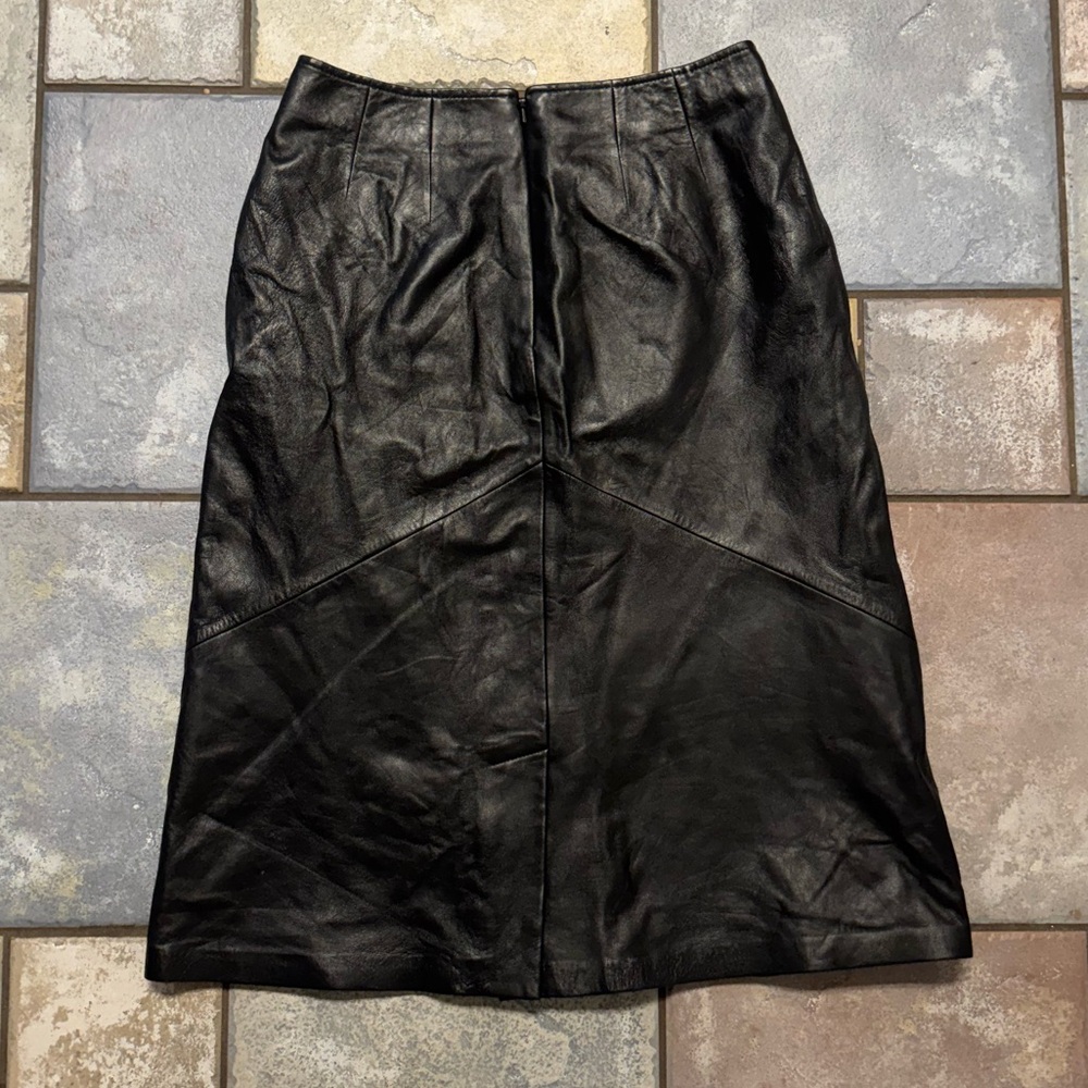 NWT Harold’s Leather Skirt - Picture 4 of 4